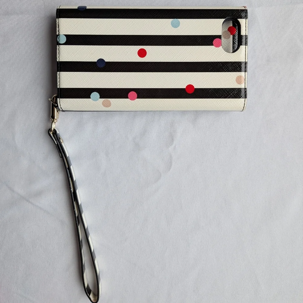 Kate Spade Cedar Street Dot Folio iPhone 7/8 Wallet Wristlet